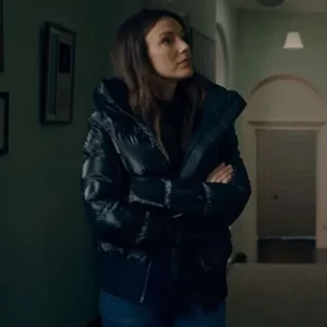 Fool Me Once Michelle Keegan Black Puffer Jacket