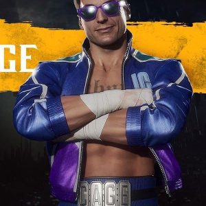 Johnny Cage Mortal Kombat 11 Blue Jacket