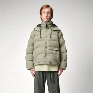 Men’s Grey Puffer Jacket