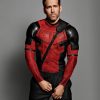 Ryan Reynolds Deadpool 3 Red Leather Jacket