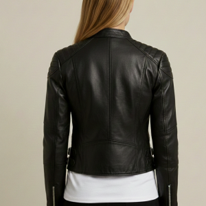Alternative view of Decor Buckle Women Racing Jacket