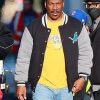 Eddie Murphy Beverly Hills Cop Axel F Grey Black Bomber Jacket
