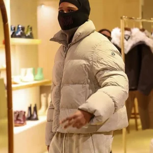 SAP Rocky steps out in Moncler x Rick Owens while Grey jacket