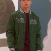 TV Series Cobra Kai S04 Tanner Buchanan Green Varsity Jacket