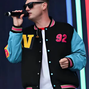 Talet Festival Nick Carter Vi Som Alskar 90 Black Bomber Jacket