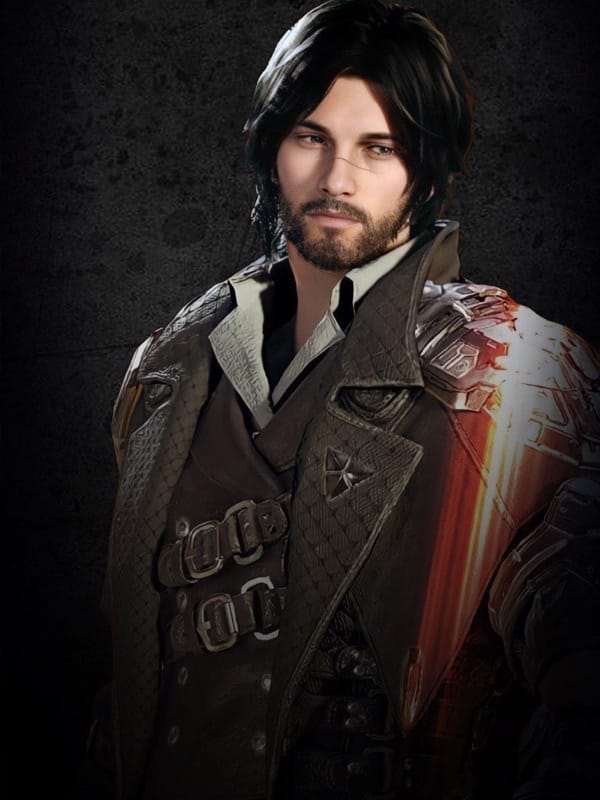 The First Descendant 2024 Blair Black Costume Trench Coat