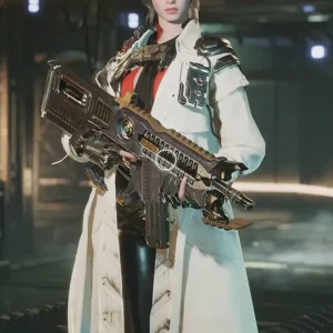 The First Descendant Gley White Cosplay Costume Coat