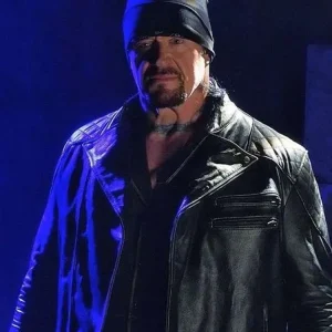 WWE Undertaker Monday Night Raw Black Leather Jacket