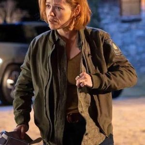 Will Trent S02 Angie Polaski Green Bomber Jacket
