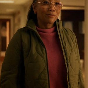 Will Trent Tv Series S02 Sonja Sohn Green Quilted Jacket