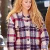 It Ends with Us Lily Bloom 2024 Plaid Jacket