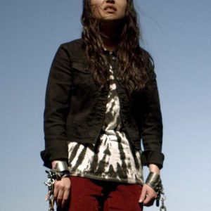 The Death That Awaits 2024 Megan Lawless Black Cotton Jacket