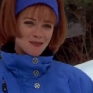 Dumb and Dumber Lauren Holly Blue Puffer Jacket