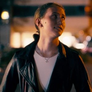 Alternative view of Mustard Man Arianna McCarty Black Leather Jacket