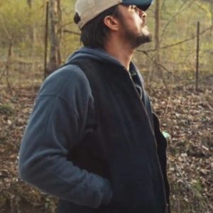 Orlando Bloom Red Right Hand Black Vest