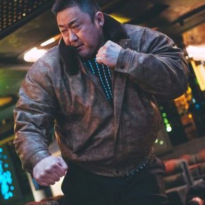 The Roundup Punishment 2024 Ma Dong seok Brown Jacket