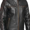 Black Rivet Leather Jacket
