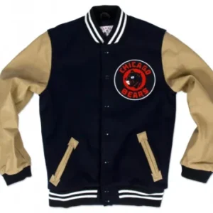 Burgess Chicago Bears 1958 Vintage Baseball Jacket