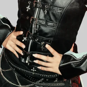 Camila Cabello Black & Blue Jacket Sale