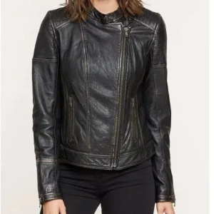 Chelsea Lambskin Motorcycle Leather Jacket