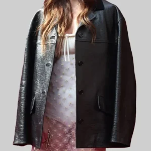 Dakota-Johnson-Black-Crocodile-Pattern-Leather-Jacket-510x600