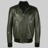 Ed Sheeran Leather Bomber Jacket