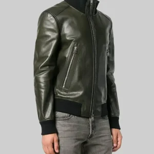 Alternative view of Ed Sheeran Leather Bomber Jacket