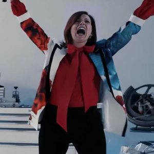 Elsbeth S2 Carrie Preston Floral Coat