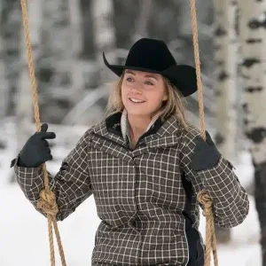 Heartland Amy Fleming Plaid Jacket