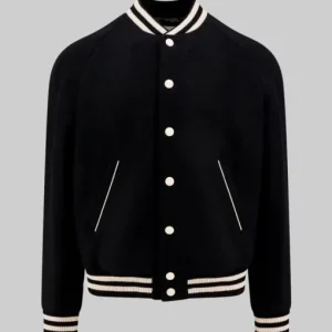 Joe Locke Black Varsity Jacket