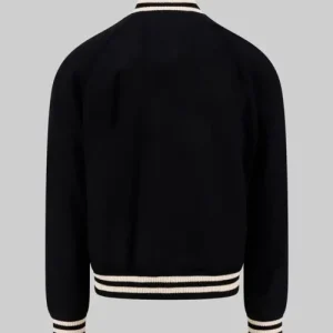 Alternative view of Joe Locke Black Varsity Jacket