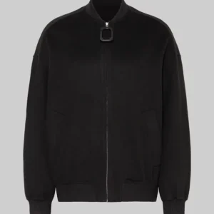 Alternative view of Law & Order Special Victims Unit Ice T Black Bomber Jacket