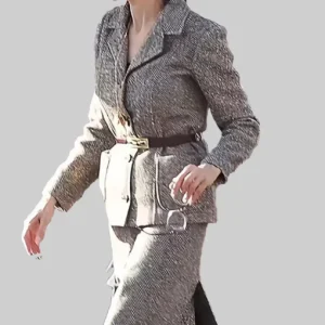 Maria Angelina Jolie Wool Jacket