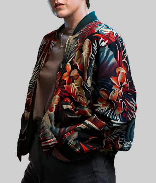 Nightsleeper Alexandra Roach Floral Bomber Jacket Sale