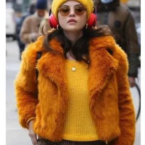 Only Murders in the Building Selena Gomez Orange Jacket