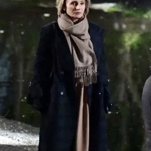 Slow Horses Diana Taverner Black Trench Coat