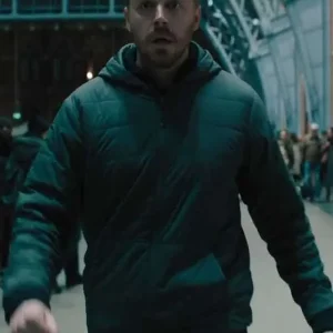 Slow Horses S04 Jack Lowden Black Hooded Jacket