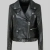 Andy Biersack Black Leather Biker Jacket