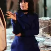 Cristin Milioti The Penguin Blue Trench Coat