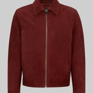 Emily In Paris Eugenio Franceschini Suede Jacket