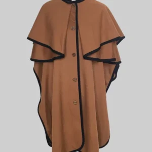 Emily In Paris Lily Collins Cape Coat – Clearance Item