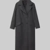 Georgia Steel Grey Wool Coat