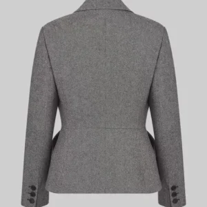 Melania Grey Wool Jacket Sale