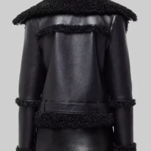 Only Murders In The Building Selena Gomez Black Aviator Jacket Sale