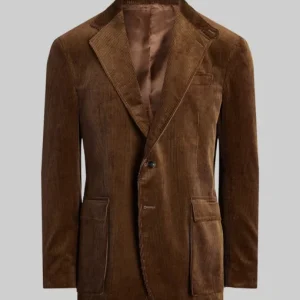 Red One Premiere Chris Evans Corduroy Blazer