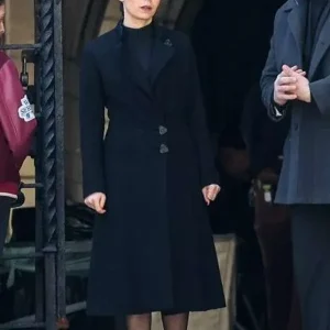 Sofia Falcone The Penguin S01 Black Coat