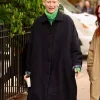 Tilda Swinton The Room Next Door Black Coat