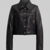 Tracker Sofia Pernas Black Leather Jacket