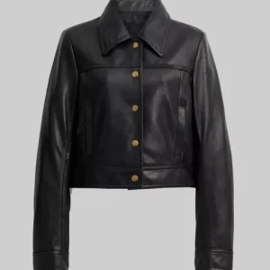 Tracker Sofia Pernas Black Leather Jacket