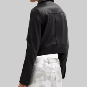 Tracker Sofia Pernas Black Leather Jacket Sale